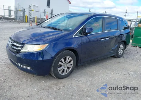 2015 Honda Odyssey Ex z USA, uszkodzony, nr VIN 5FNRL5H4XFB013495